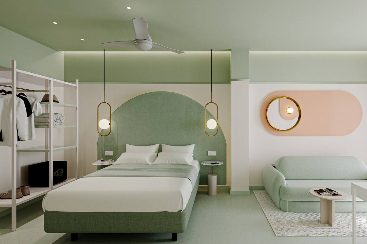 Down comforters, free WiFi, bed sheets