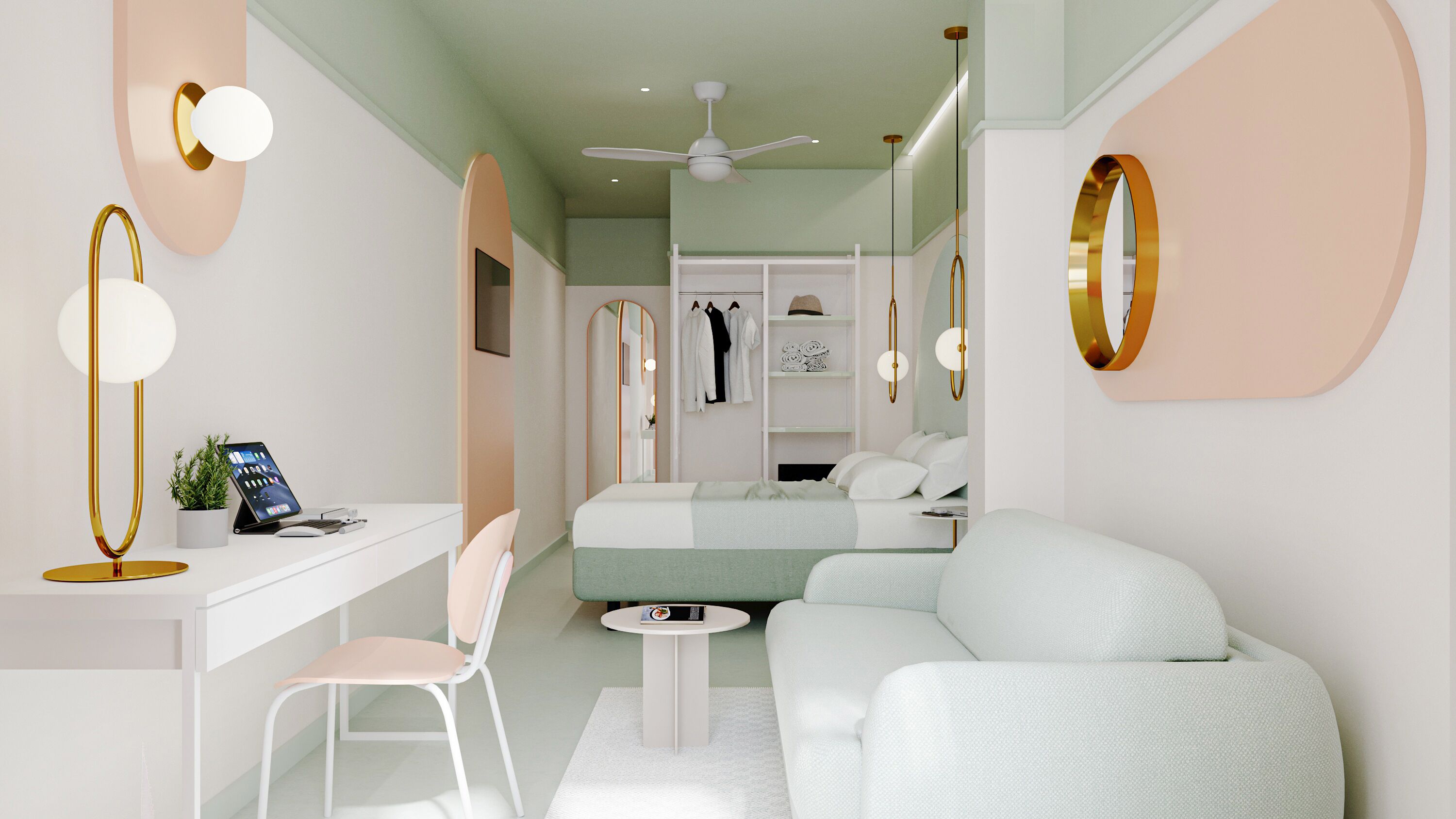 Down comforters, free WiFi, bed sheets