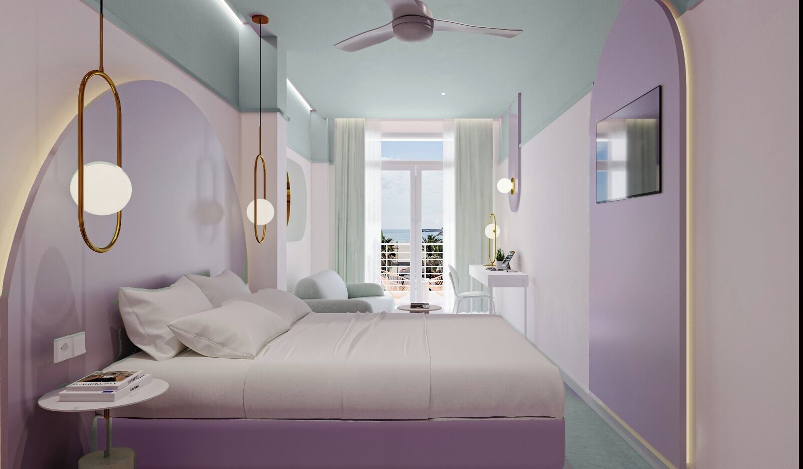 Down duvets, free WiFi, bed sheets