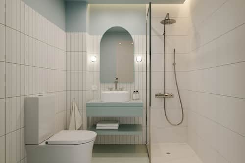 Dusche, Handtücher