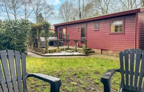 Terrace/patio - 1 bedroom cozy (sta)caravan in Putten (Putten)