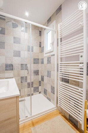 Dusche, Handtücher