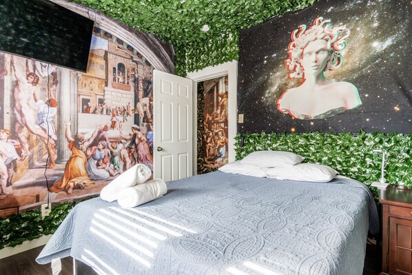 5 Schlafzimmer, Schreibtisch, Bügeleisen/Bügelbrett, kostenloses WLAN