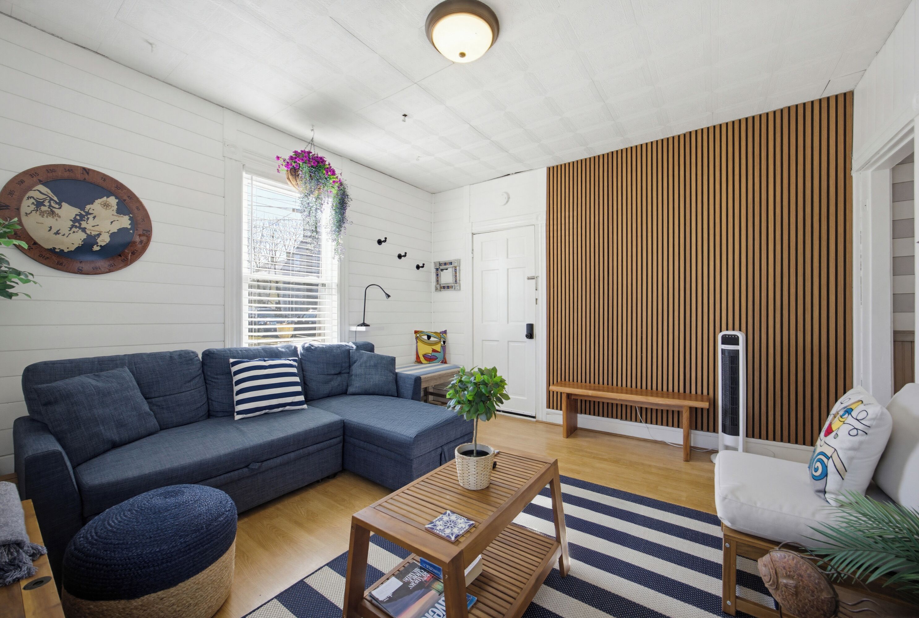 TV connectée, cheminée