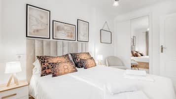 2 chambres, fer et planche Ă repasser, Wi-Fi gratuit, draps fournis