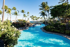 Pool - Ocean Tower, a Hilton Grand Vacations Club - 1 Bedroom Premier - Ocean View - DX1 (Waikoloa Village)