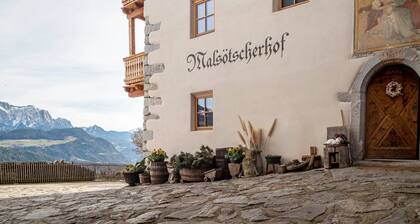 Ferienwohnung 'Malsötscherhof A' mit Bergblick, privater Terrasse und WLAN