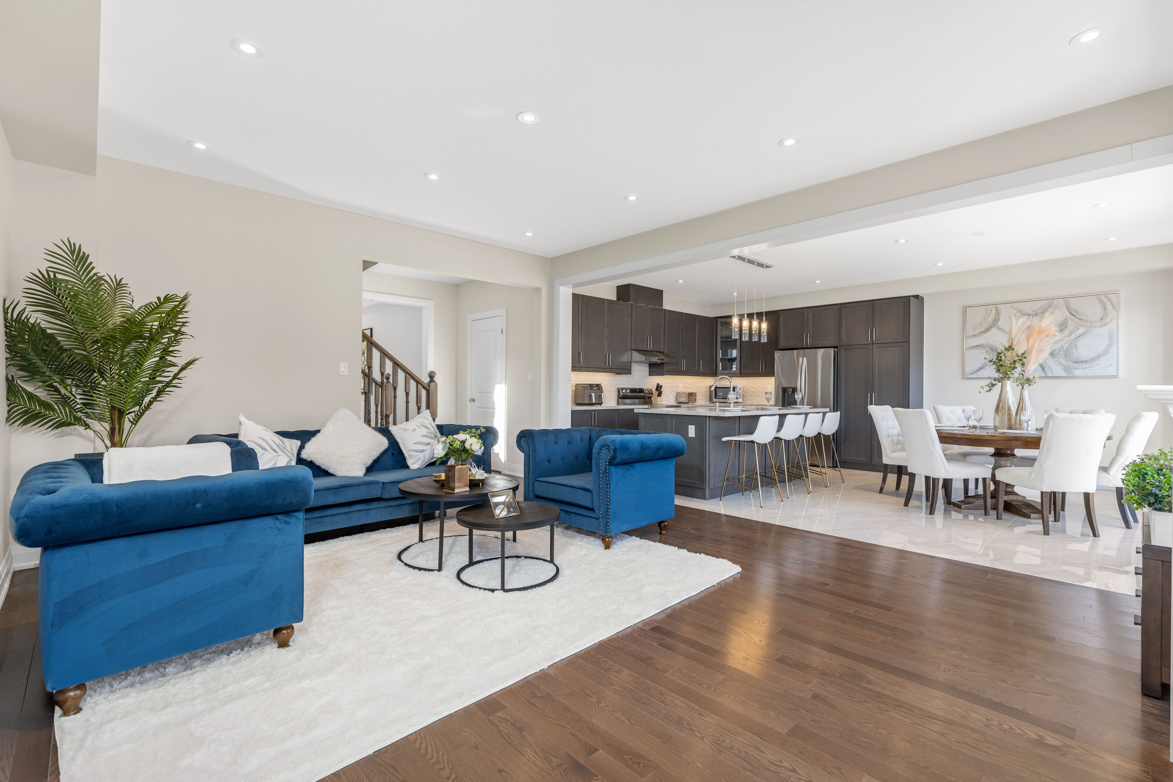 TV, fireplace, stereo, offices