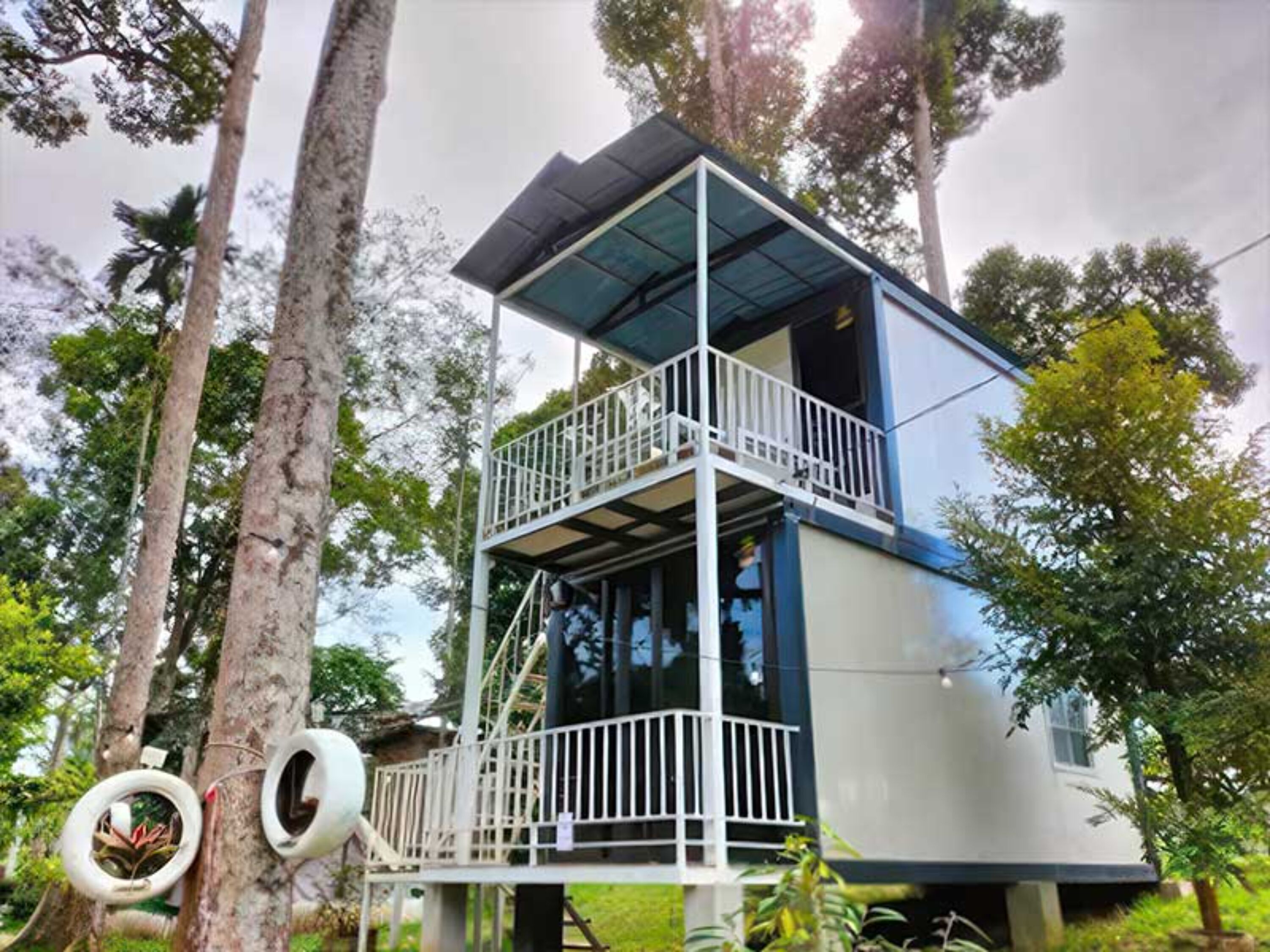 Family Shared Dormitory, Mixed Dorm, Shared Bathroom, River View | Resort view