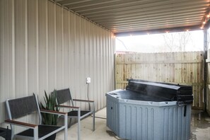 Idromassaggio all'aperto