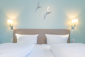 2 bedrooms, in-room safe, iron/ironing board, WiFi