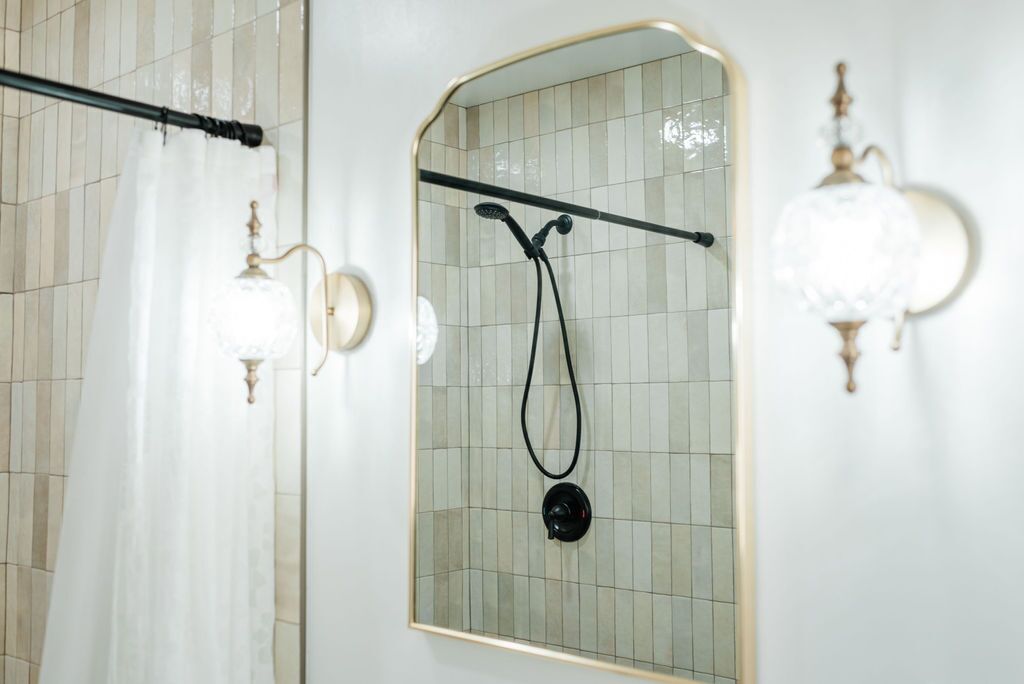 Shower, hair dryer