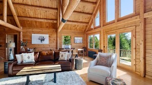 TV connectée, cheminée