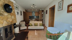 تلفزيون، مدفأة