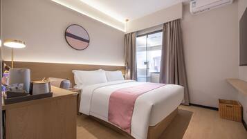 Quarto empresarial | 1 quarto, cortinas blackout, quartos à prova de som