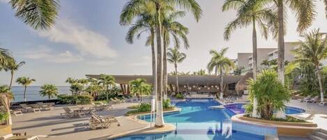 Una piscina climatizada