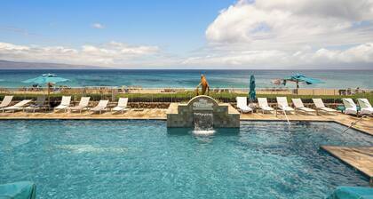 The Whaler On Ka'anapali Beach, Partial Ocean View, 3 beds, sleeps 6, has AC