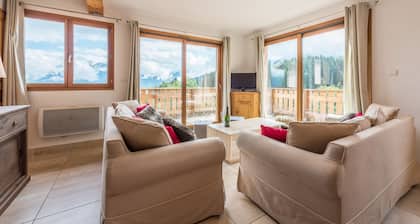 Morillon 1100, 5 bedrooms, on the slopes