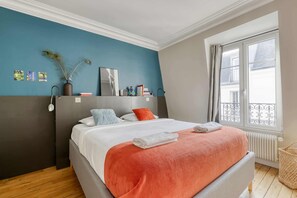 1 bedroom, iron/ironing board, WiFi, bed sheets - Stunning & warm flat in the 11th - Parmentier (Paris)