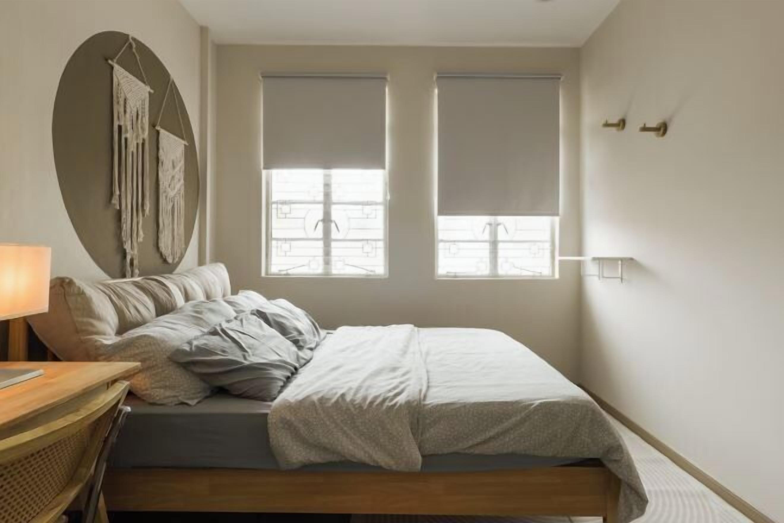 Desk, iron/ironing board, free WiFi, bed sheets