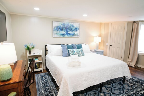 2 soveværelser, skrivebord, strygejern/strygebræt, gratis Wi-Fi