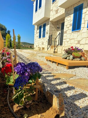 Fachada de la propiedad