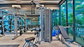 Apartment, 1 Bedroom, Accessible, Balcony | Kemudahan kecergasan