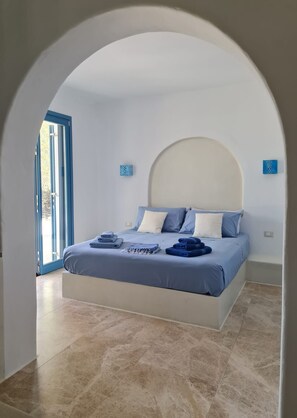 Superior-huoneisto, merinäköala | 1 makuuhuone, allergiatestatut vuodevaatteet