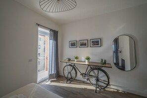 Leilighet – comfort | 2 soverom, blendingsgardiner, strykejern/-brett og wi-fi (inkludert)