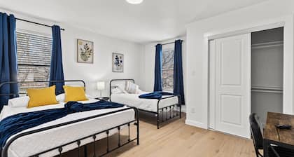 Brand New! Relax at 3br/2ba Apt. Near City Center