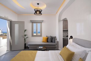 Essential Suite with Balcony& Hot Tub | In-room safe, blackout drapes, soundproofing, iron/ironing board