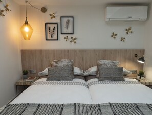 2 habitaciones, tabla de planchar con plancha, wifi y ropa de cama 