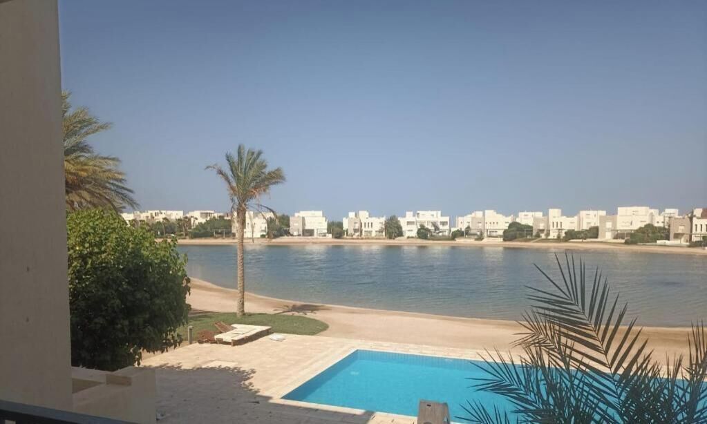Superior-Apartment, 2 Schlafzimmer, Poolzugang, Seeblick