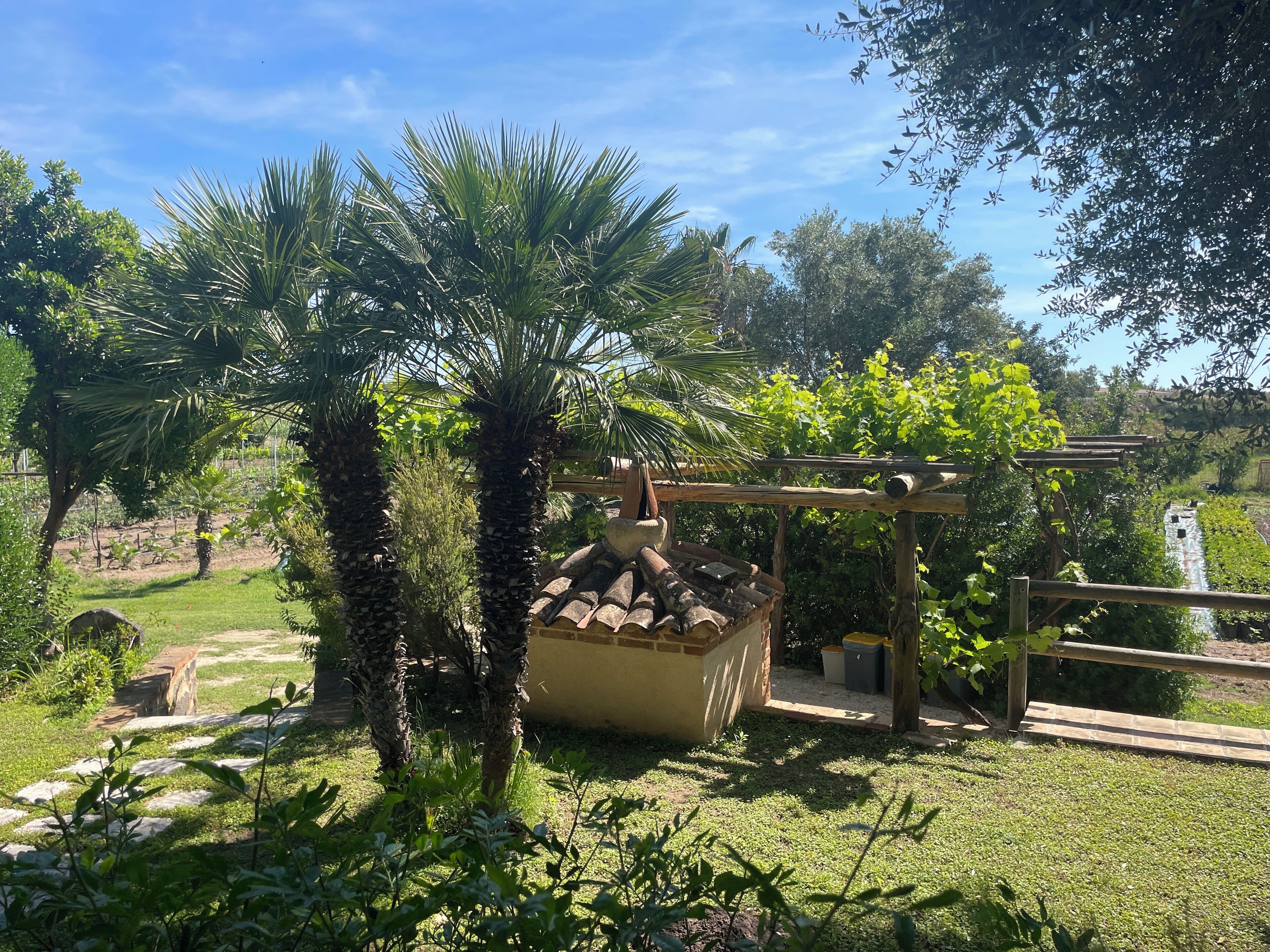 Enceinte de l’hébergement