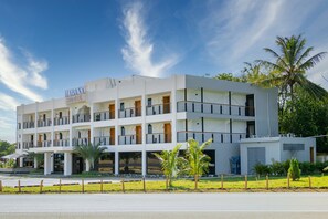 Fassade der Unterkunft