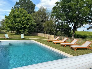 Pool - Charming cottage with swimming pool in the heart of the Monbazillac vineyard (Monbazillac)