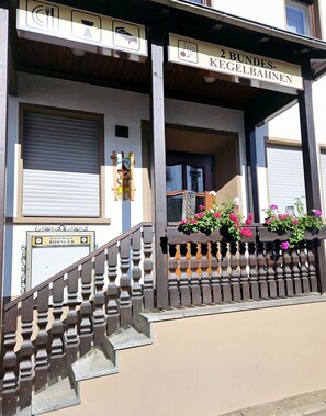 Façade de lâhĂ©bergement