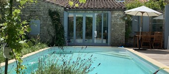  WELCOME LES PORTES piscine, calme, centre village, lumineuse