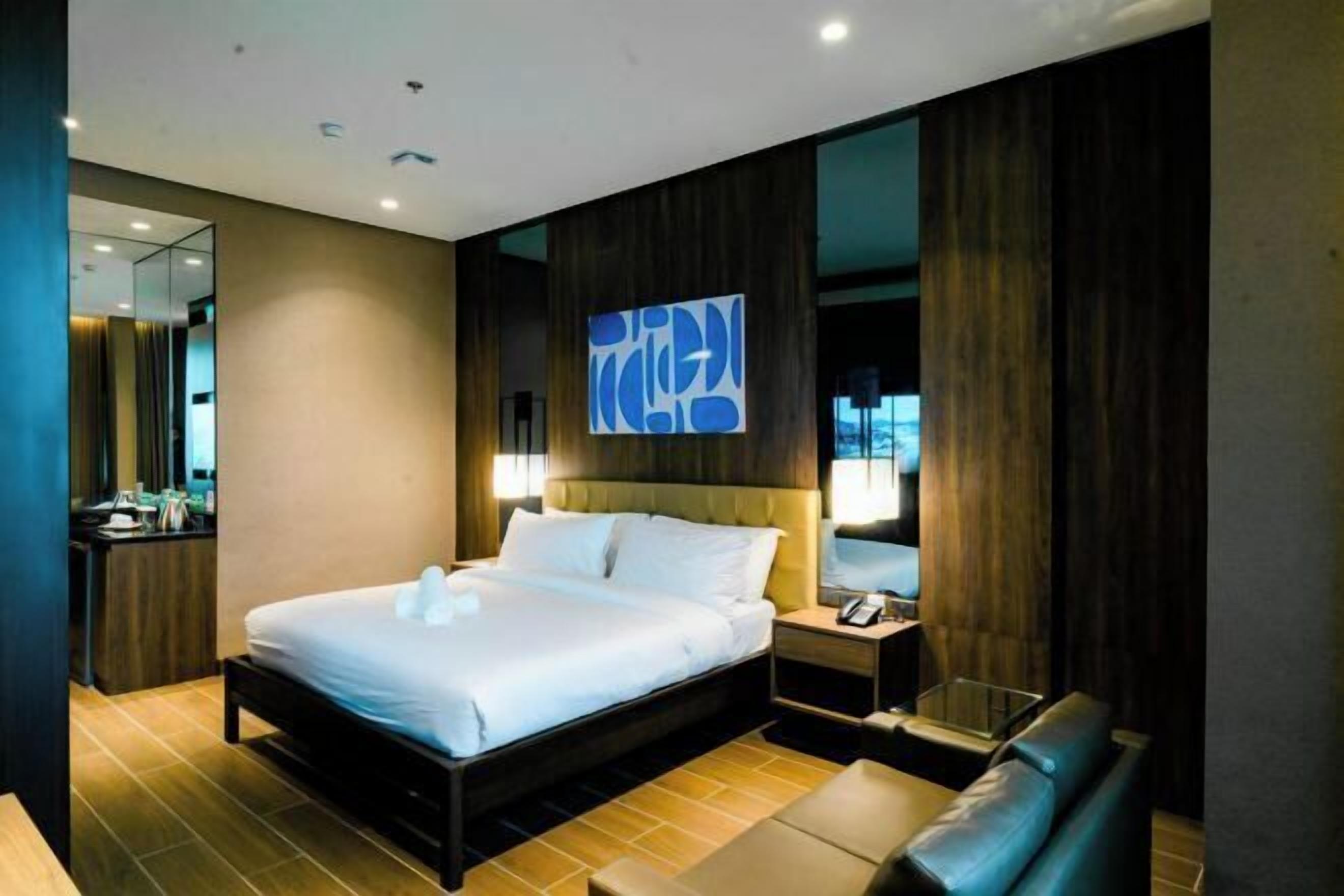 In-room safe, desk, soundproofing, rollaway beds