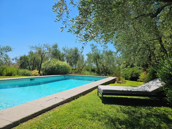 Alberca al aire libre 