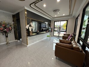 Majoituspaikan julkisivu