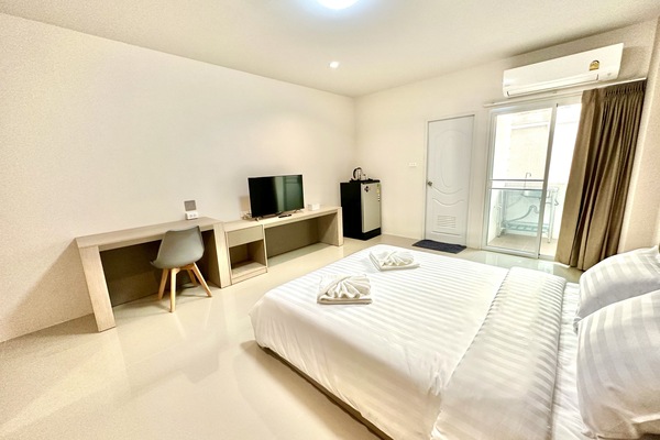 1 habitación y ropa de cama