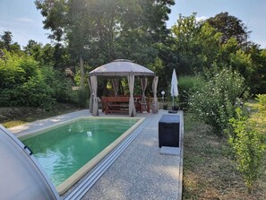 Seasonal outdoor pool