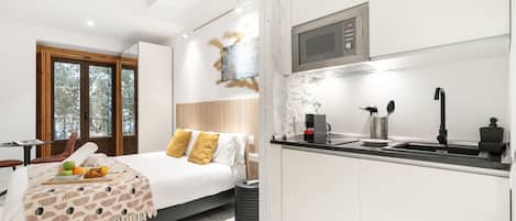 Wifi gratis y ropa de cama