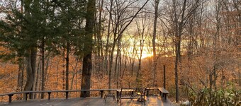 Relax in this spacious Vermont mountain home