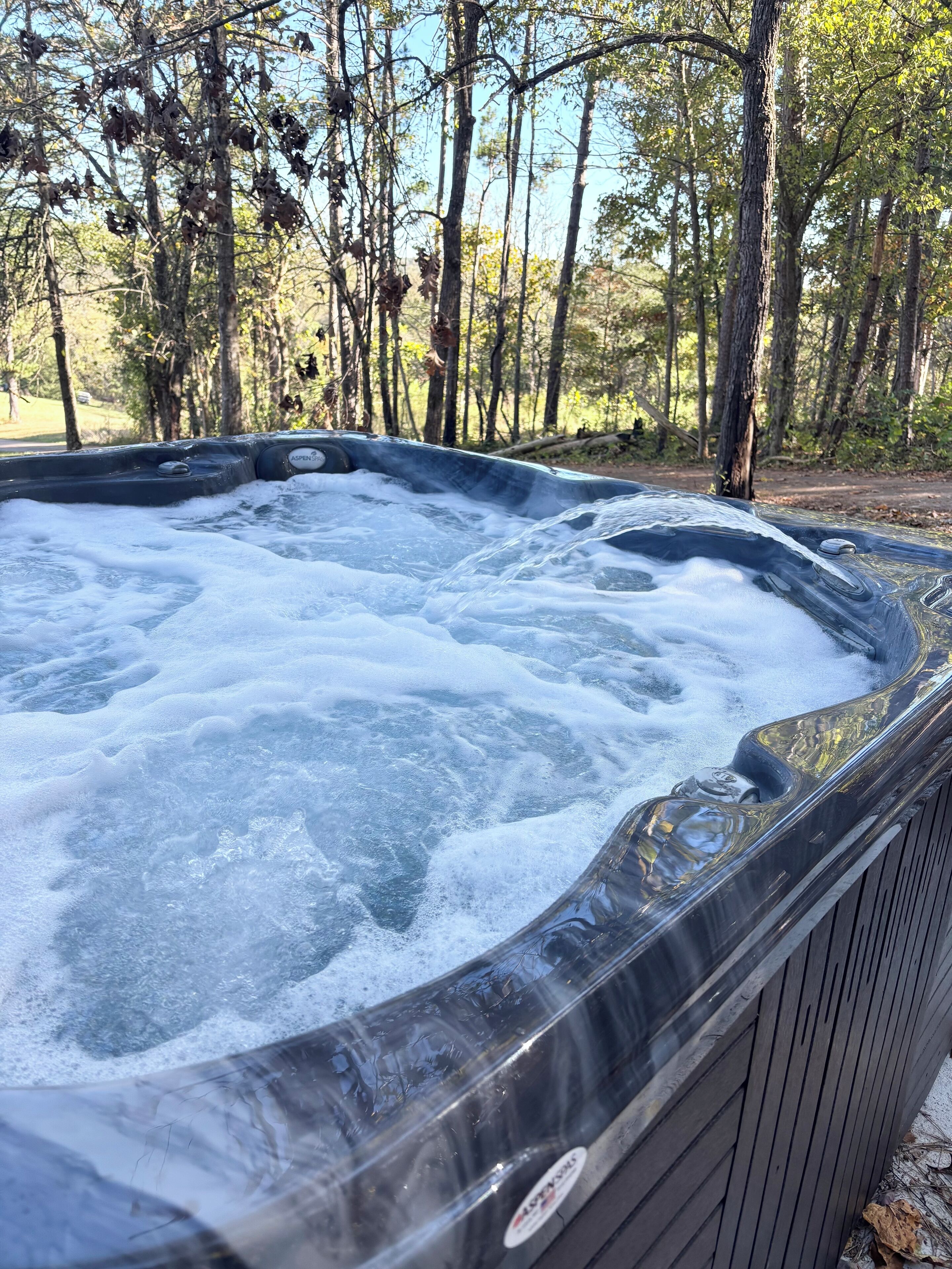 Bain à remous extérieur