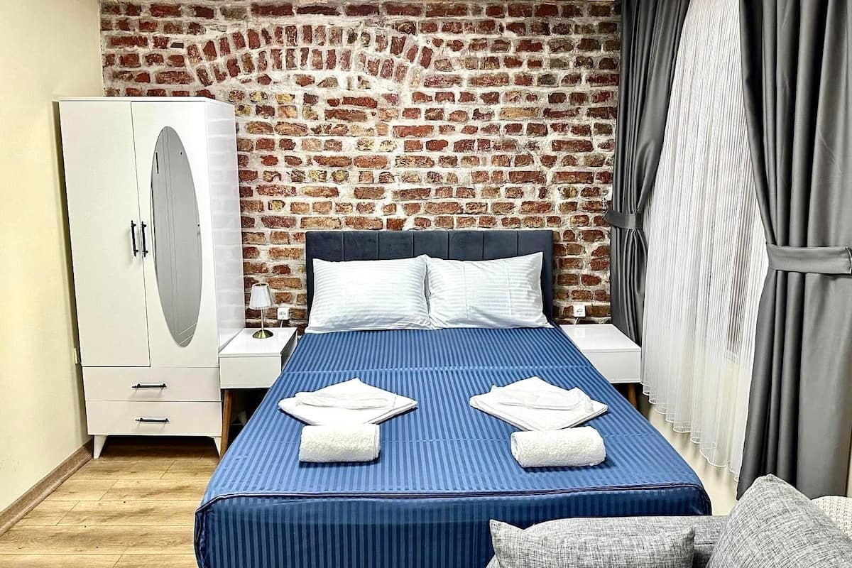 Estúdio luxo | 1 quarto, roupas de cama de algodão egípcio, roupas de cama premium
