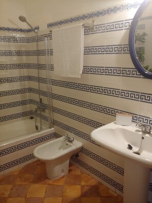 Hårtørrer, bidet, håndklæder, Sæbe