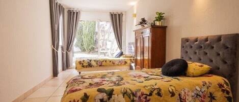 7 chambres, fer et planche Ă repasser, Wi-Fi, literie fournie