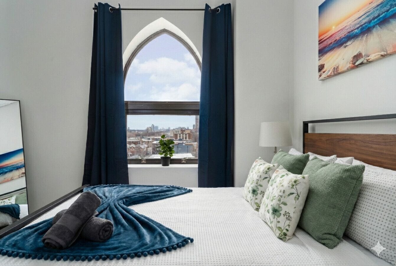 1 bedroom, desk, iron/ironing board, free WiFi